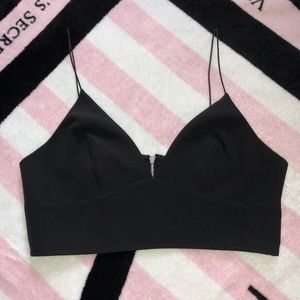 Tobi Black Crop Top